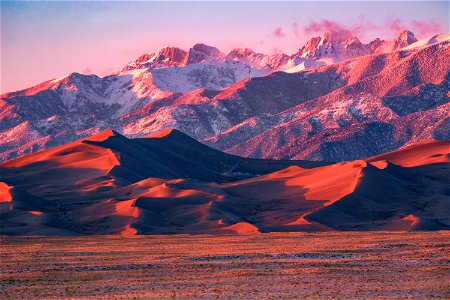 Star Dune and Crestone Peaks photo