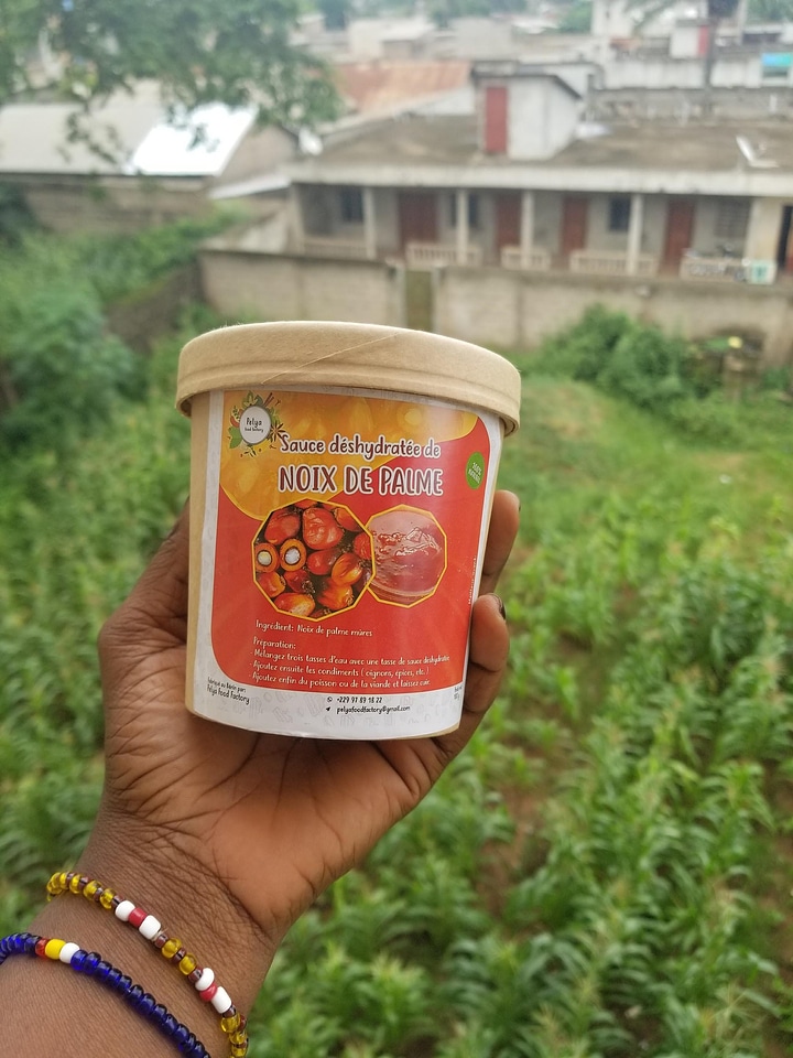 Food palm nut sauce