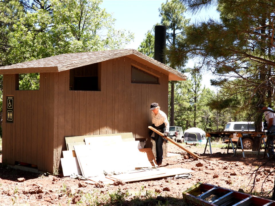 HistoriCorps Buck Mountain Restoration photo