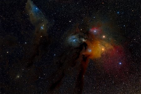 Sky region between Scorpius and Ophiūchus photo