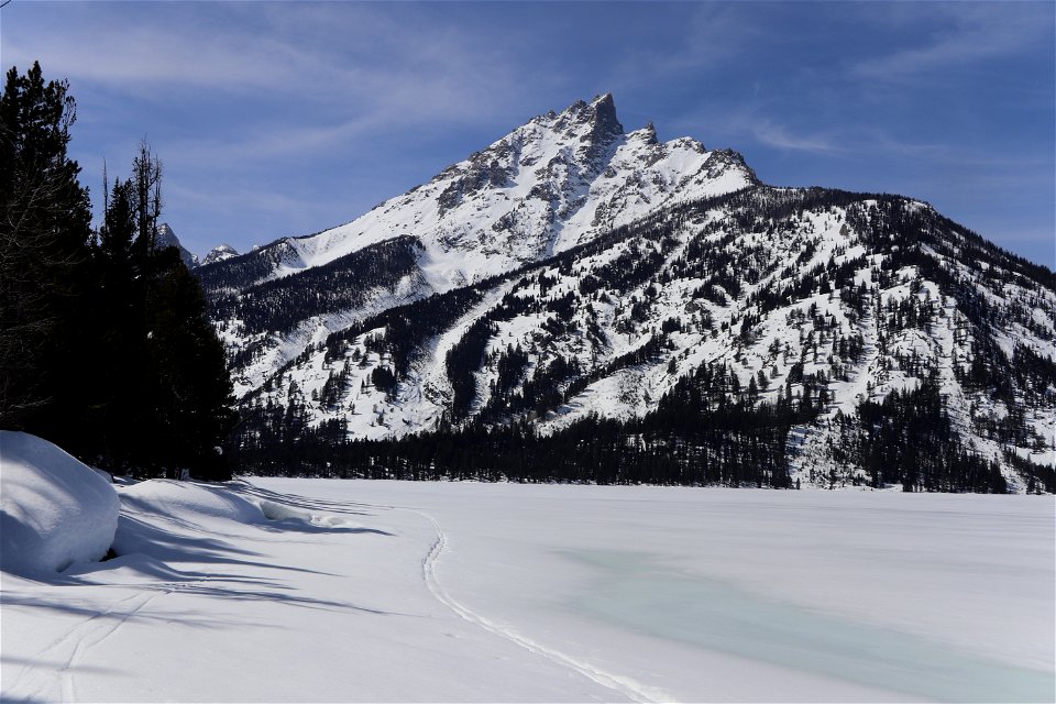 Jenny Lake in Winter