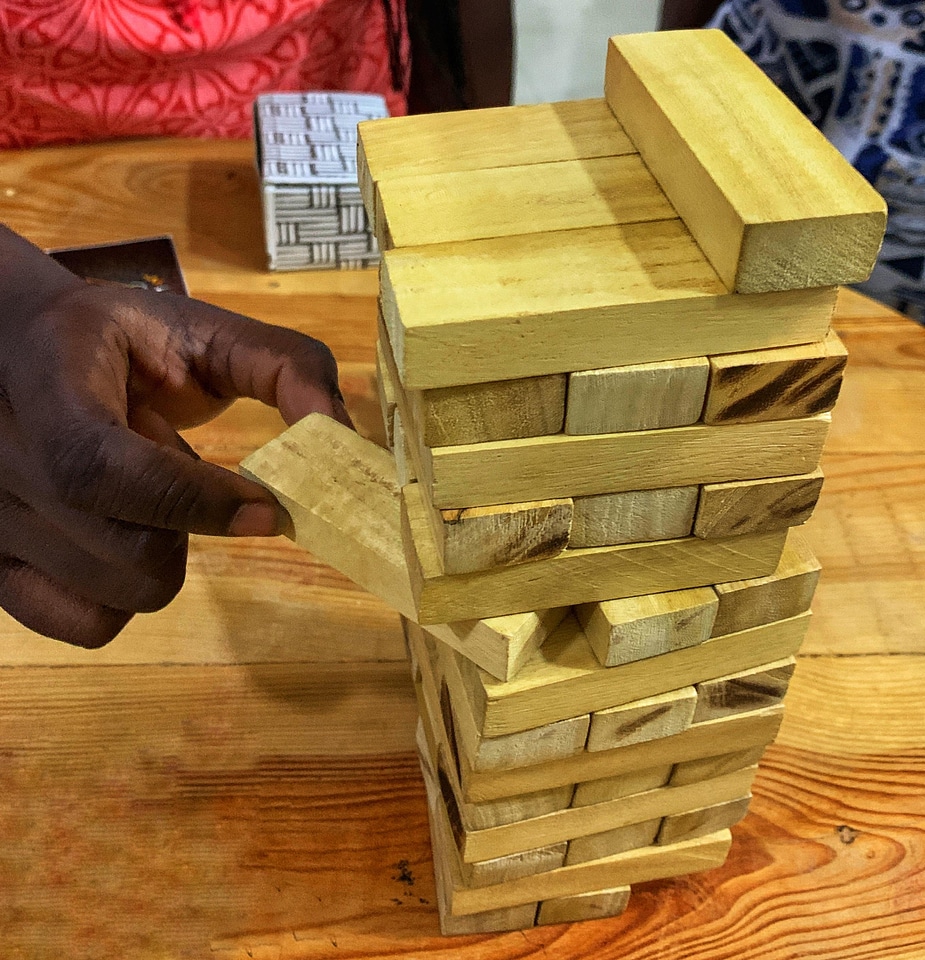 Wooden board games fun