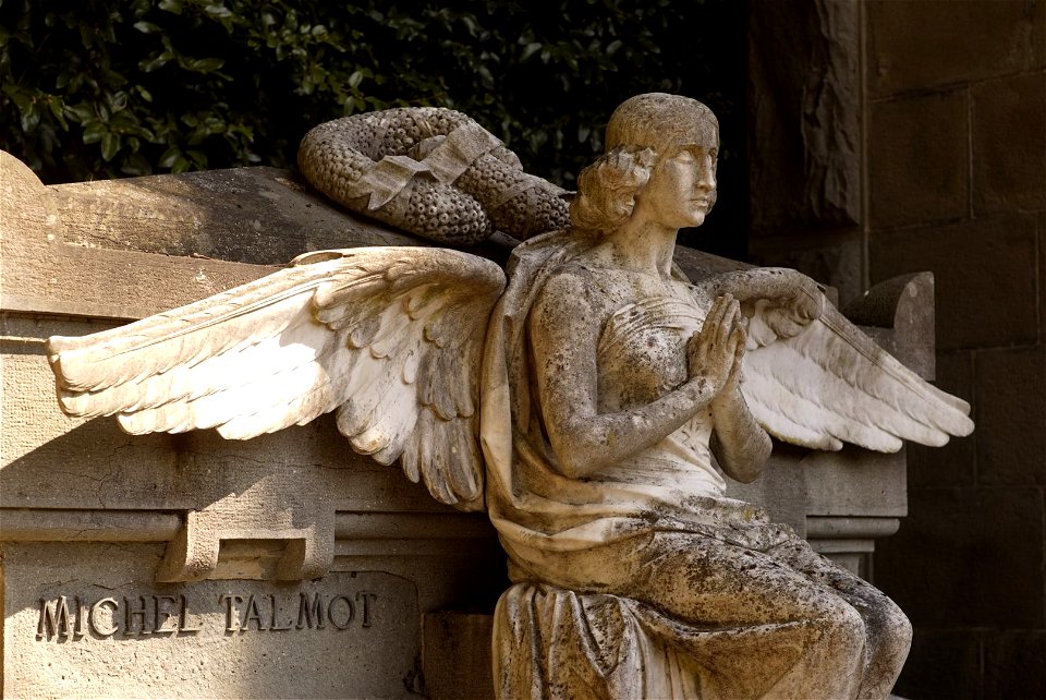 Genova-Staglieno monumental cemetery photo