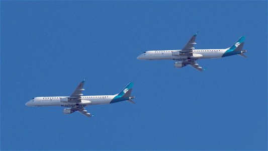 Embraer E195LR I-ADJO Air Dolomiti from Milan (11000 ft.)