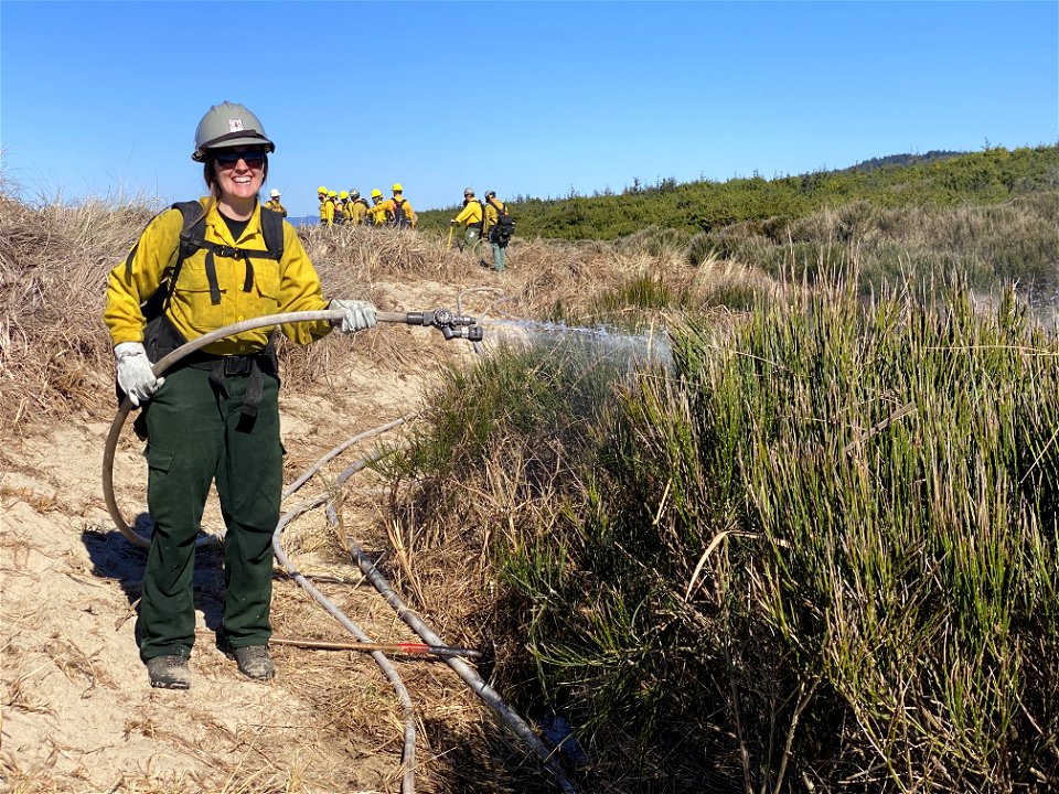 Siuslaw Oregon Dunes Prescribed Burn 2022