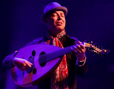 Transition Festival Tivoli Vredenburg Utrecht 14 april 2018 - Dhafer Youssef, Dhafer Youssef photo