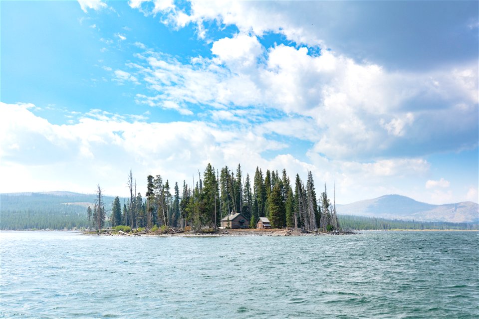 Peale Island and Peale Island Cabin