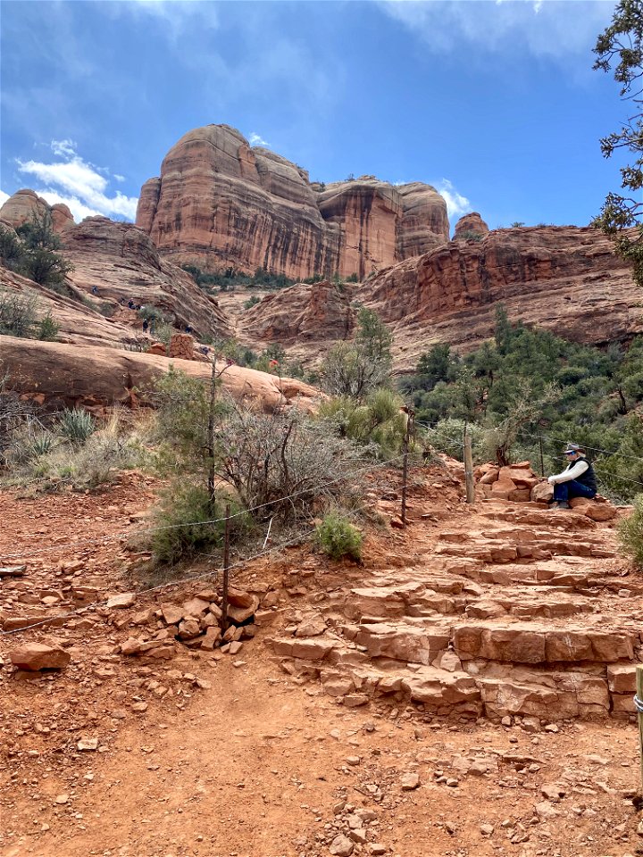 Cathedral Rock trailwork March 2023
