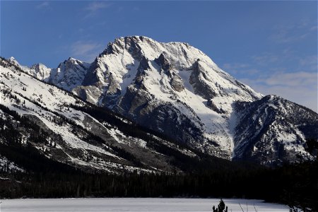 Mount Moran from Jenny Lake