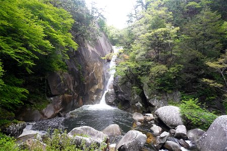 Senga falls, Shosenkyo photo