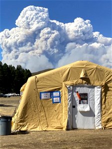 2021 BLM Fire Employee Photo Contest Category: Fire Camp / Spike Camp photo