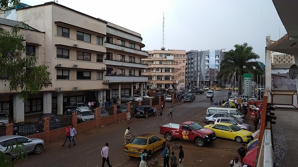 City buildings street
