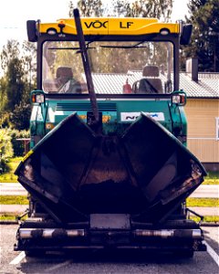 Paver machine photo