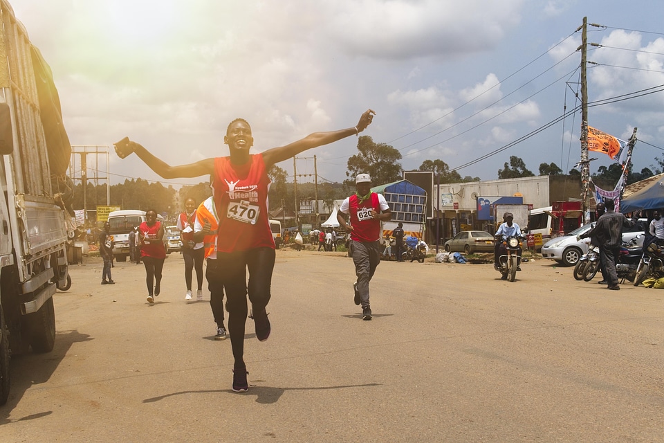 Running race women