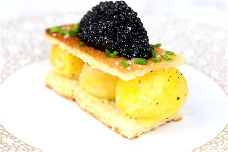 Jean-Georges Style Caviar Egg Toast photo
