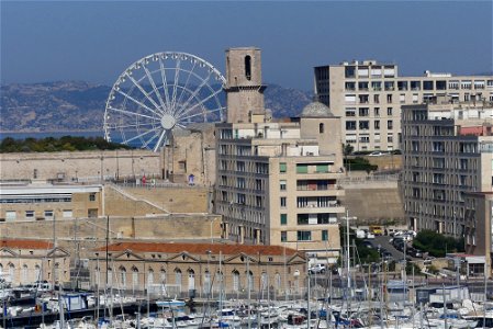 Vieux port de Marseille.