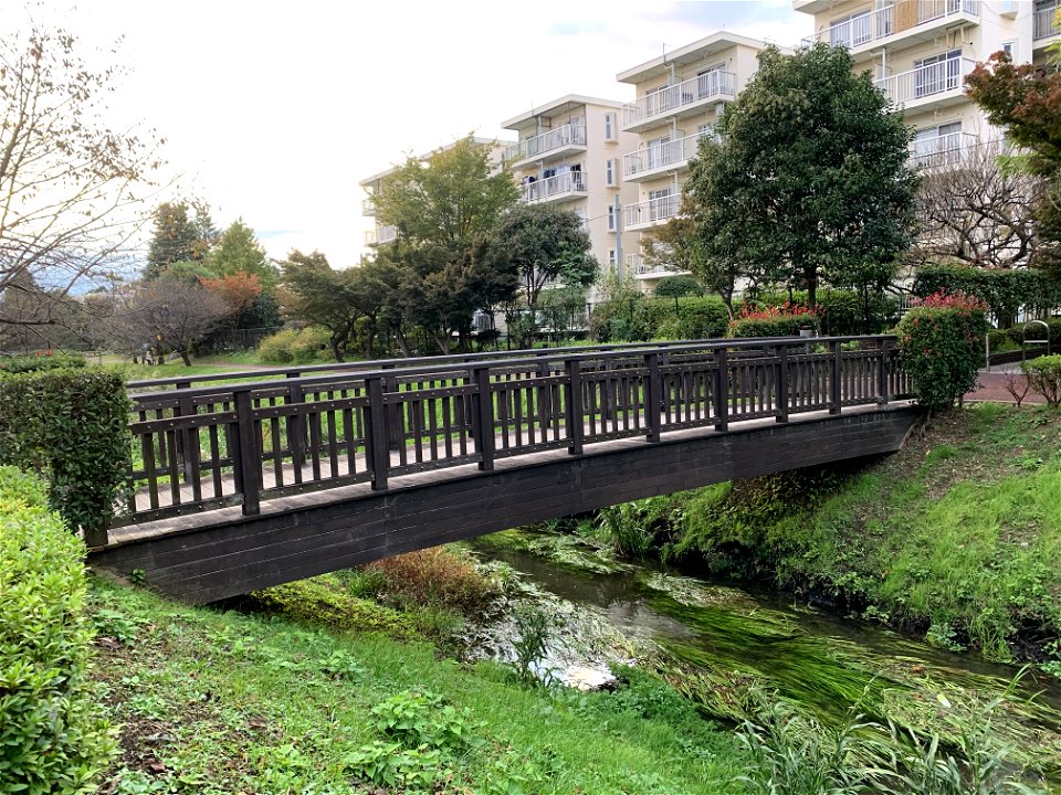 Shinyama Waterside Plaza in Shimosato, Higashikurume-shi in November