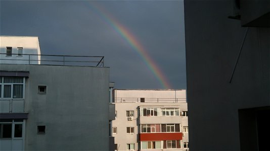 rainbow in abrud str (30) photo
