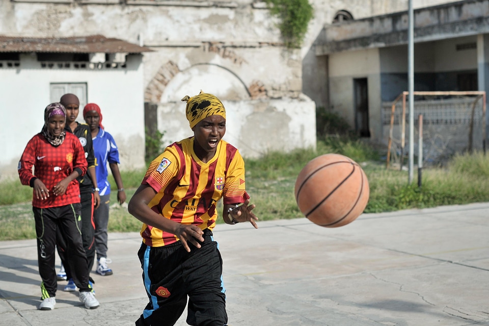 Competition people basketball