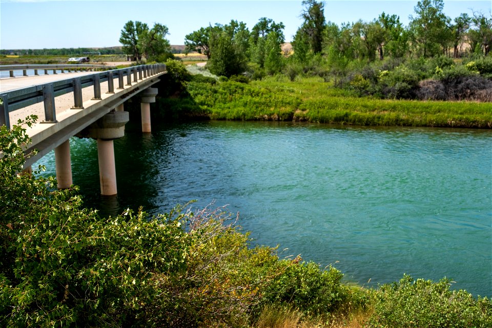 Marias River at Moffat Bridge Recreation Area