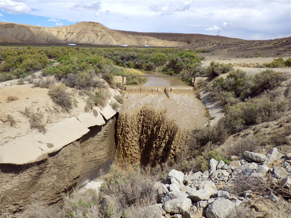 Bitter Creek Drop Structure, Wyoming
