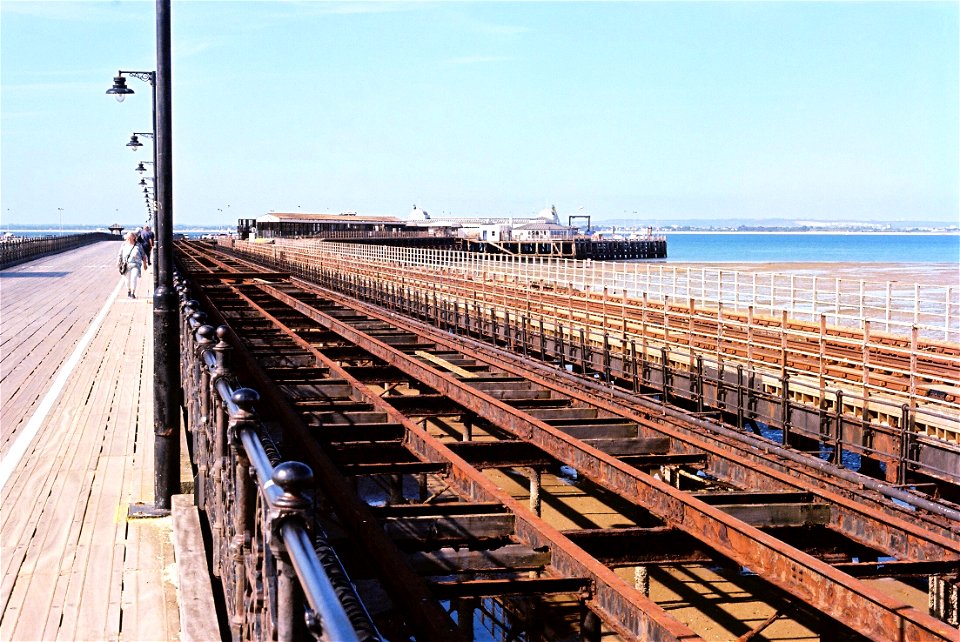 Ryde Pier and the pier head station and ferry terminal