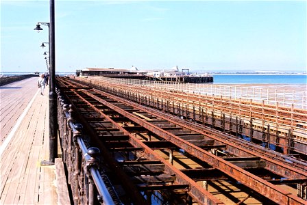 Ryde Pier and the pier head station and ferry terminal photo