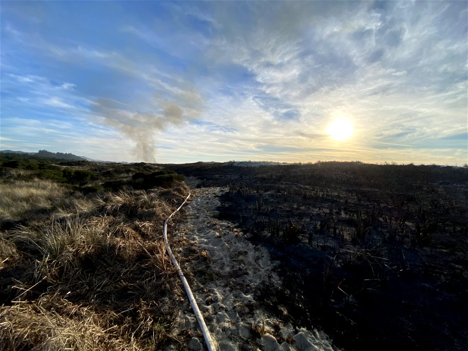 Siuslaw Oregon Dunes Prescribed Burn 2022
