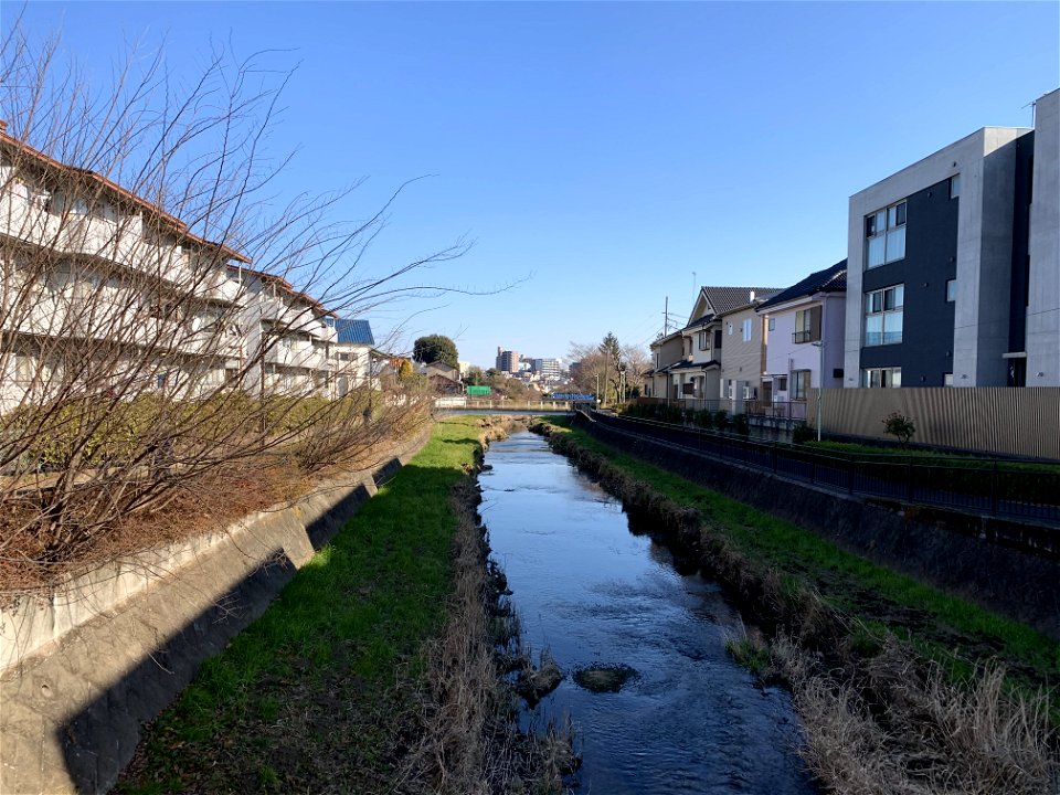 Kurome River in Koyama, Higashikurume-shi