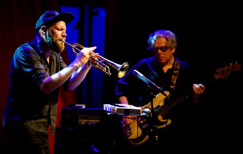 Mathias Eick Quintet 6 april 2019 Transition, Tivoli Vredenburg Utrecht - Mathias Eick & Audun Erlien photo