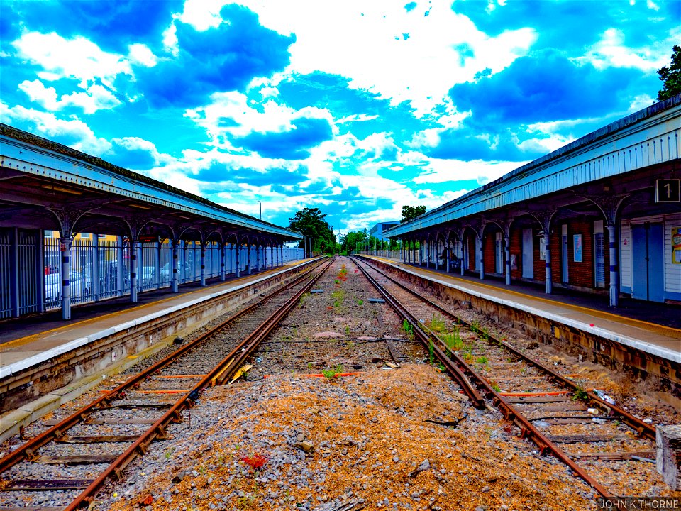 Sheerness Railway Station.