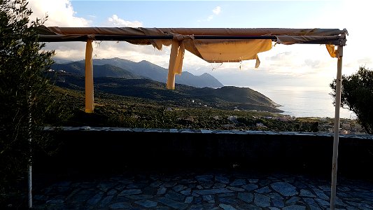 Côte Ouest du Cap Corse vue de Cannelle, Centuri, Haute-Corse