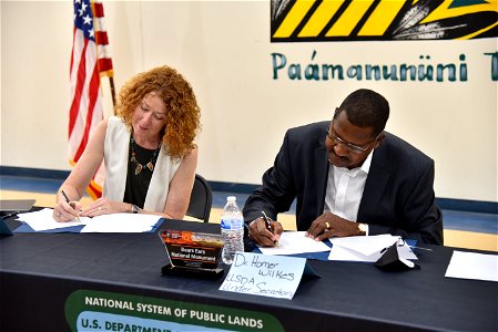 Bears Ears National Monument Cooperative Agreement Signing photo