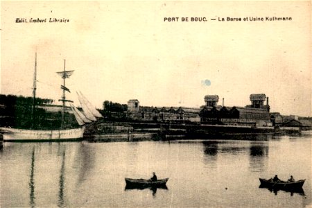 Port-deBouc : La Darse et Usine Kulhmann