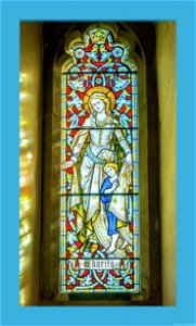 Charity Stained Glass Sunshine Aylesford Church