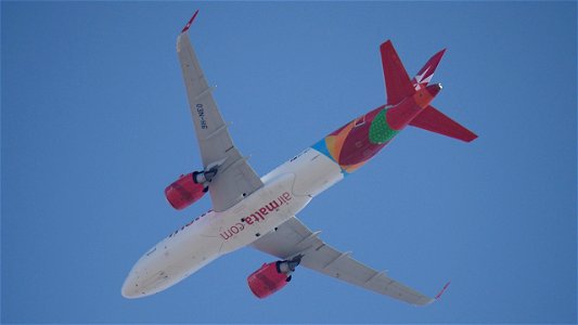 Airbus A320-251N Air Malta 9H-NEO from Luqa (6900 ft.)