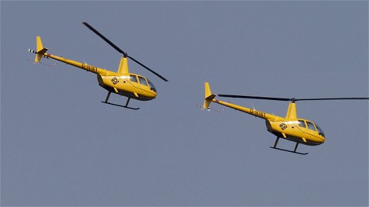 Robinson R44 Raven II D-HIBT Heliflieger Deutschland (3555 ft.)