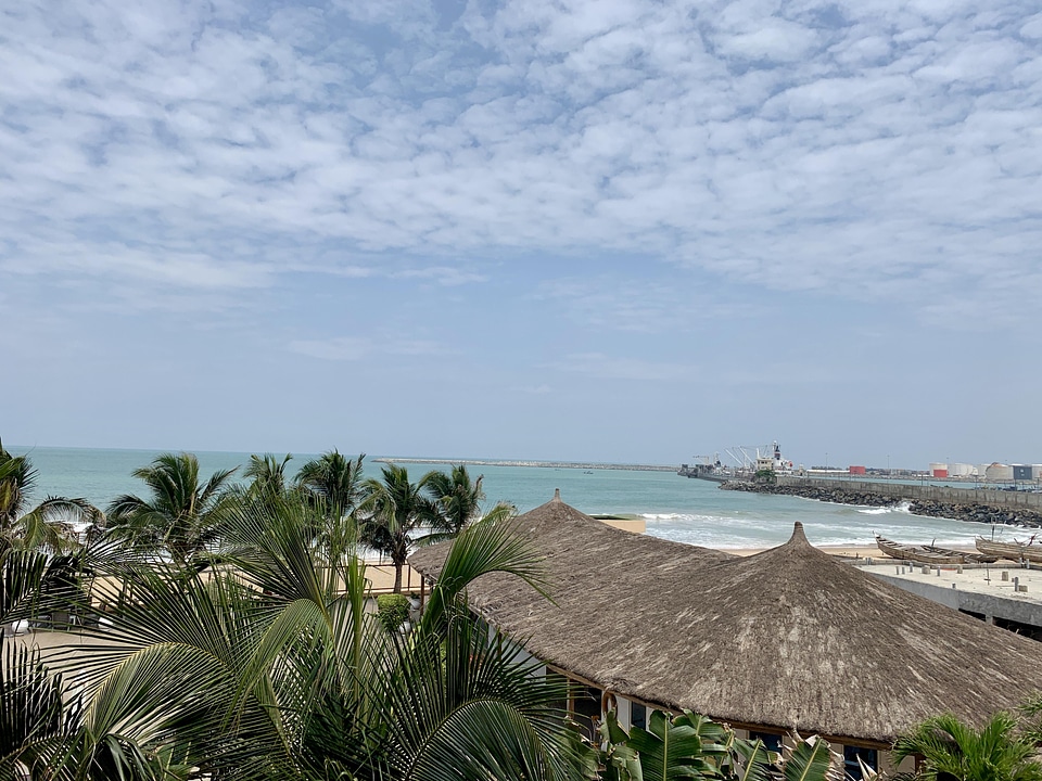 Landscape sea beach
