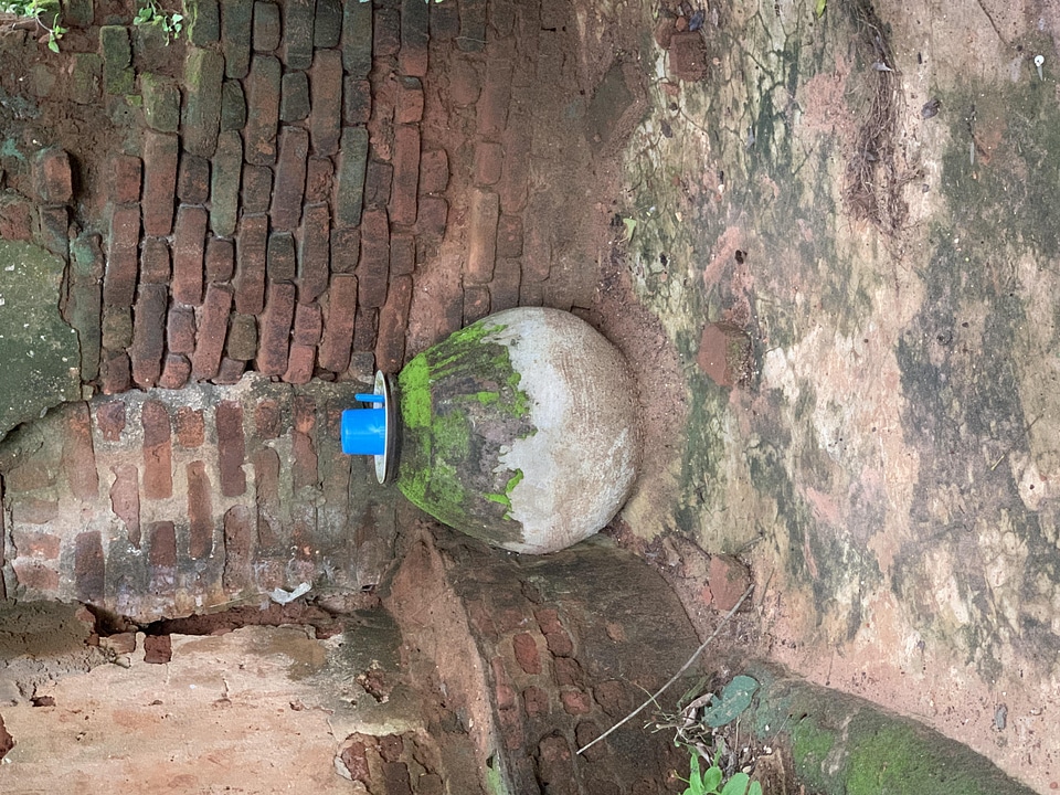 Water jar sacred place traditional photo