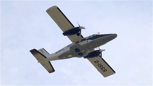 Partenavia AP.68TP-600 Viator D-ISGS SVEGE Flight Inspection (4100 ft.)