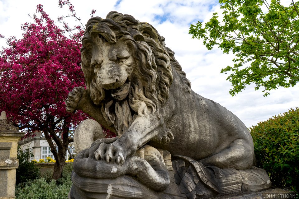 The Lions of Preston Hall