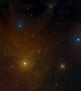 Antares and the Ophiuchus molecular complex photo