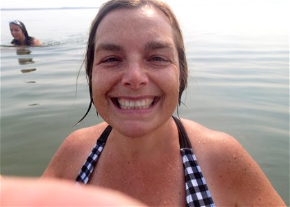 A Smiley Day of Beach Swims