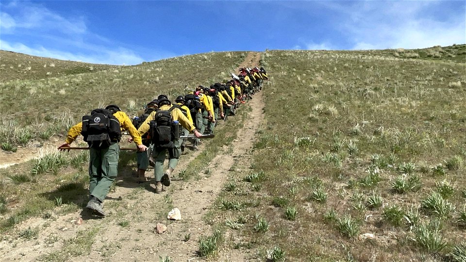 Ruby Mountain Hotshots Training