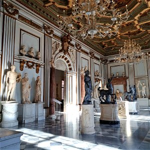 Rooms in Capitoline Museum Rome Italy