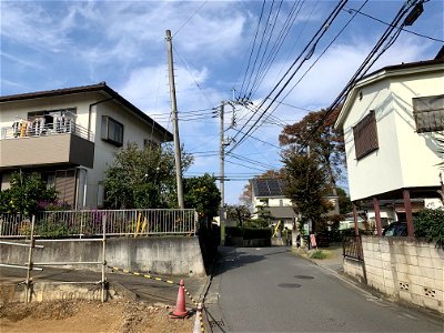 Saiwaicho in Higashikurume-shi in November