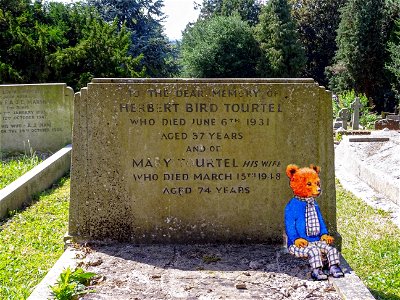 Mary Tourtel Grave Canterbury. Creator of Rupert The Bear 🐻