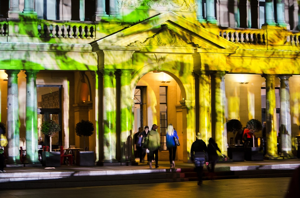 Pattern light exterior