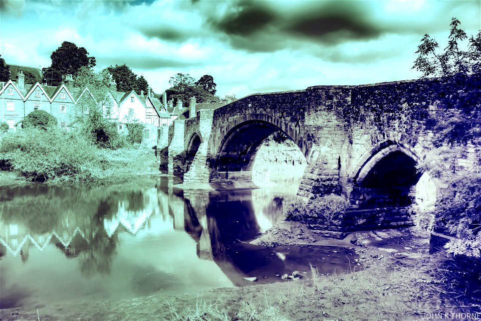 Aylesford Bridge Low Tide