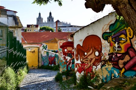 Urban Street Art in Lisbon photo